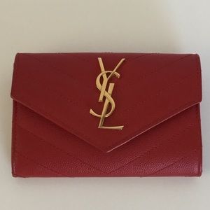Saint Laurent  monogramme small envelope wallet